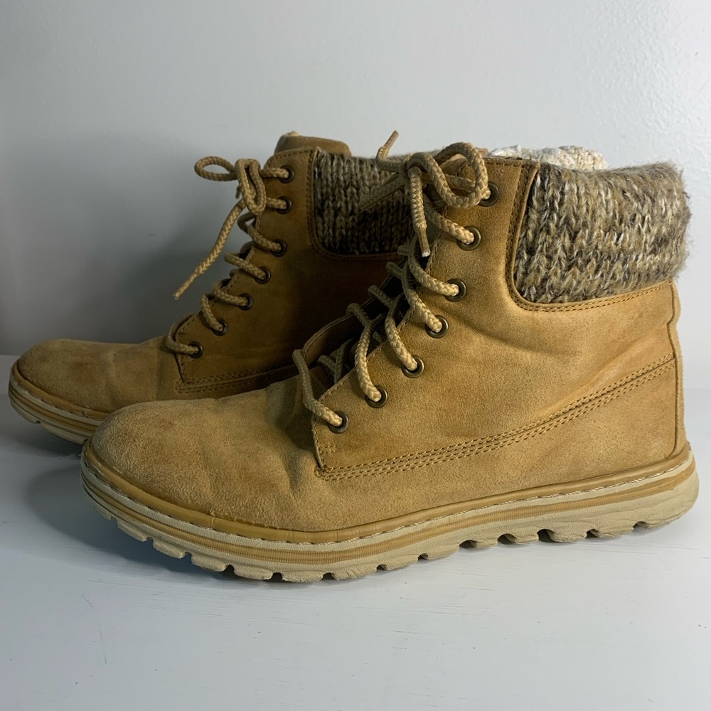 Cliffs White Mountain Brown Tan Boots